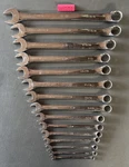 Sk Chrome Sae Combination Set 1/4" - 15 Wrenches Tools Usa. Fixed Price $179.99.