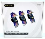 Amtovl Allen Key Set And Star Model AVL007 - New With Box. Fixed Price $15.75.