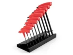 Tekton Flat End Hex T-handle Key Set With Stand, Pieces (2-10 Mm). Fixed Price $60.00.