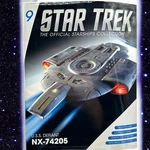 Eaglemoss #9 Star Trek U.s.s. Defiant NX-74205 DS9 Xl Edition Magazine Only. Fixed Price $21.90.