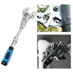 Pcs 5-IN-1 10" Adjustable Torque Ratchet Wrench 180 Folding Spanner. Fixed Price $23.89.