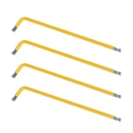 Focmkeas 4PCS 5/32 Ball End Hex Key Wrench, Sae Inch, Yellow. Fixed Price $15.99.