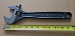Urrea Adjustable Wrench 712S 12" Long 1-5/8" Max Opening Black Tools. Fixed Price $23.50.