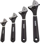 Sunex Tools 9618A 4 Piece Wrench Set, 6" 8" 10" 12"; Storage Pouch Included. Fixed Price $69.60.