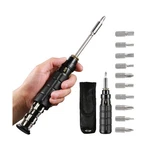 Magnetic Ratcheting Screwdriver 10-IN-1 Set With Bits (phillips, Flathead,.... Fixed Price $29.43.
