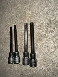 Blue-point Set De 4PIEZAS BLPHL3838/5/16/7/32/1/4. 3/8 Drive. Fixed Price $55.00.