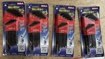 Eklind 13213 13PC Ball Hex Key Set - Combo 4PCS. Fixed Price $69.00.