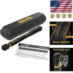 Precision Torque Wrench 20-200 In-lb Durable Chrome-moly Steel Construction. Fixed Price $75.99.