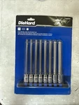 New Diehard 3/8 Drive 8PC. Long Ball-end Hex Bit Socket Set Pn: DHP55091. Fixed Price $20.00.