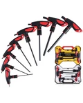 Lichamp Handle Allen Wrench Set Metric, 8 Piece Heavy Duty Standard Long Tee. Fixed Price $42.88.