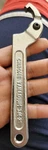 Vmotor Chrome Vanadium Spanner Tool Adjustable Hook Wrench 3/4-2" (19-51MM). Fixed Price $24.99.