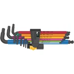 Wera 05022640001 950/9 Hex-plus Multicolour Imperial L-key Set, Pieces. Fixed Price $52.33.