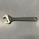 Vintage Armstrong 34-408 Adjustable Crescent Wrench Black Oxide Finish. Fixed Price $15.00.