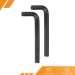 2PACK Key 7/16" Cr-v L-shape Hexagon Sae Wrenches Black. Fixed Price $16.64.