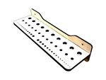 Wall Mounted Tool Organizer Wooden Storage Rack Screwdriver Hex Wrench Holder. Fixed Price $16.99.