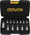 Lexivon Hex Bit Socket Set, Premium S2 Alloy Steel Metric 13PC, Black. Fixed Price $34.67.
