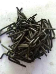 (100) Allen Wrench Alloy Steel Black 3/32" Short Arm Hex Key Sae Inch. Fixed Price $24.95.