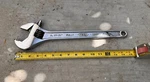 Vintage 15 Irega No 77 - Drop Forged Adjustable Crescent Wrench Spain. Fixed Price $30.00.
