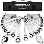 Sedy 24-PIECE Ratcheting Wrench Set Sae Metric. Fixed Price $89.99.