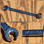 Snap-on Tools Usa RXS12B 3/8" Sae 6-POINT Open End Flare Nut Line Wrench. Fixed Price $24.99.