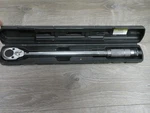 Pittsburgh Pro 1/2" Drive Click Type Torque Wrench With Hard Case. Fixed Price $25.00.
