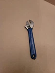 Westward Cr-v 6" 1NYC2 Adjustable Wrench Blue Used. Fixed Price $18.00.