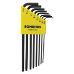 Bondhus 10932 Set 8 Ball End L-wrench .050-5/32". Fixed Price $12.63.