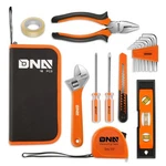 16 Pc Home / Indoor Repair Handy Tool Set Adjustable Wrench Plier Hex Key Yellow. Fixed Price $17.09.