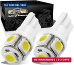 Partsam 194 Led Bulbs White License Plate Lights 168 T10 2825 W5W For. Fixed Price $8.63.