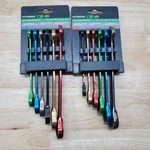 Pittsburgh Metric & Standard Sae Ratcheting Combination Wrench Sets 66054 66053. Fixed Price $39.95.