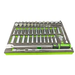 Vim 52PC Master 3/8" Dr Socket Ratchet Set Sae & Metric W/tray SMS600. Fixed Price $296.20.
