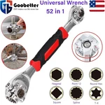 52 1 Universal Socket Wrench Multifunction 360 Rotating Head Spanner Tool. Fixed Price $12.99.