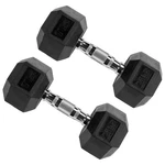 Signature Fitness Hex Dumbbells Strength Training Workout Equipment Set, 25 Lbs. Fixed Price $58.99.