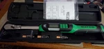 Matco Tools ETWB100FKBG 3/8" Drive Digital Green Torque Wrench With Hard Case. Fixed Price $650.00.