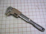 Vintage Craftsman 11" Adjustable Monkey Wrench 4449, Opens To 3" +. Fixed Price $17.00.