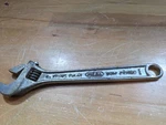 Irega Spain No. 77-10" Adjustable Wrench. Fixed Price $20.00.