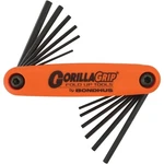 Bondhus 12550 Gorillagrip Hex Tip Fold-up Tool Set, Piece, 5/64" 5/32". Fixed Price $24.91.