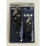 Kobalt Magnum Grip 2-PIECE Self Adjusting Locking Pliers 9 In. And 6 New. Fixed Price $40.00.