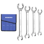 Workpro 4-PIECE Flare Nut Set, Metric Brake Line Wrenches 10, Silver. Fixed Price $33.99.