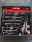Craftsman Sae Reversible Ratcheting Wrench Set Usa 8 Pcs Pn 42404 5/16-3/4. Fixed Price $175.00.
