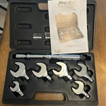 Tltwsm Metric Multi-head Torque Wrench Set: 17, 22, 24, 26, 27, 29MM Jaw Sizes. Fixed Price $55.00.