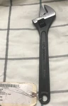 Ktool KTI-48012T Black Drop Forged Adjustable Wrench 300MM 12". Fixed Price $12.99.