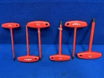 Wiha 33490 6 Piece Sae T-shape Hex Key Set. Fixed Price $50.00.
