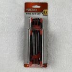 Hyper Tough 17 Piece Folding Hex Key Set 96012 Sae And Metric. Fixed Price $6.49.