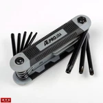 8 Pc. Folding Pocket Star Torx Bit Key Driver Tool Set. Fixed Price $18.39.