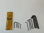 Sears Craftsman 14 Piece Hollow Set Screw Key Asst. 46683 Usa Made. Fixed Price $11.00.