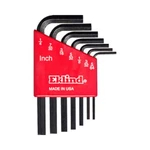 Eklind 10107 Alloy Steel Standard Sae Short Arm Hex Key Set 5/64 To 1/4 In.. Fixed Price $7.78.