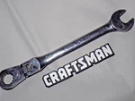 Usa Craftsman -gk-e- 42475 5/8" Locking Ratcheting Flex Head Wrench-xlnt. Fixed Price $20.50.