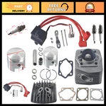 100CC Spark Plug Cylinder Kit & Dual-head Cdi For 2-STROKE Motorized Bike. Fixed Price $93.99.