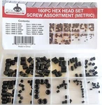160PC Goliath Industrial Allen Head Hex Set Screw Assortment Metric HHSS160. Fixed Price $17.99.